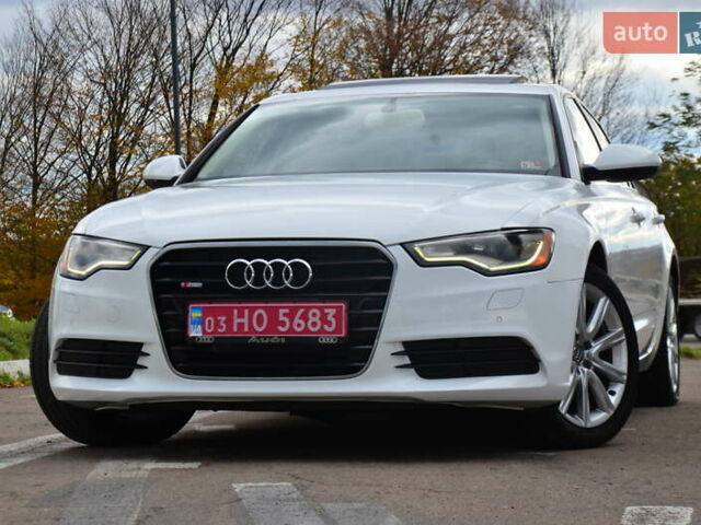 Ауді А6 2015 у Дрогобичі на Automoto.ua Білий Ауді А6, об'ємом двигуна 2 л та пробігом 184 тис. км за 12850 $, фото 13 на Automoto.ua