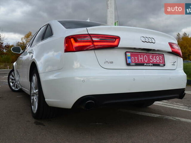 Ауді А6 2015 у Дрогобичі на Automoto.ua Білий Ауді А6, об'ємом двигуна 2 л та пробігом 184 тис. км за 12850 $, фото 27 на Automoto.ua