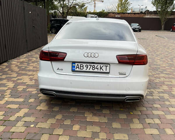 Ауди А6 2015 в Виннице на Automoto.ua Белый Ауди А6, объемом двигателя 1.98 л и пробегом 87 тыс. км за 19900 $, фото 5 на Automoto.ua