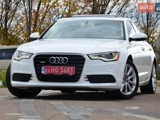 Ауді А6 2015 у Дрогобичі на Automoto.ua Білий Ауді А6, об'ємом двигуна 2 л та пробігом 184 тис. км за 12850 $, фото 15 на Automoto.ua