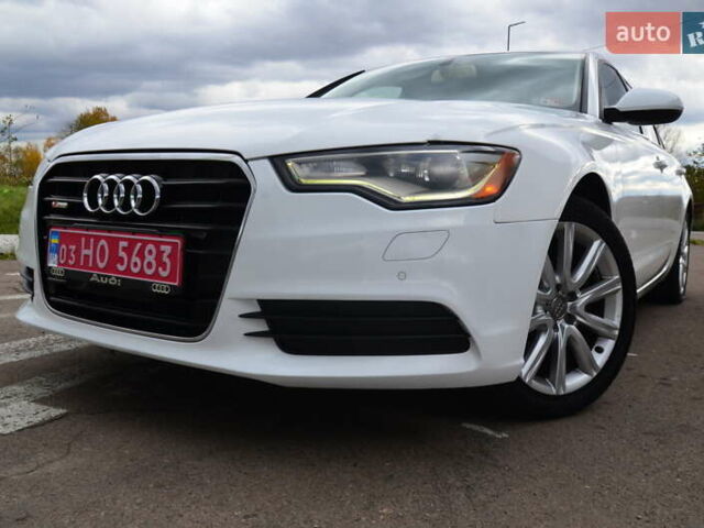 Ауді А6 2015 у Дрогобичі на Automoto.ua Білий Ауді А6, об'ємом двигуна 2 л та пробігом 184 тис. км за 12850 $, фото 3 на Automoto.ua