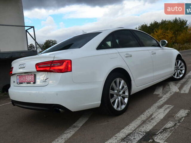 Ауді А6 2015 у Дрогобичі на Automoto.ua Білий Ауді А6, об'ємом двигуна 2 л та пробігом 184 тис. км за 12850 $, фото 32 на Automoto.ua