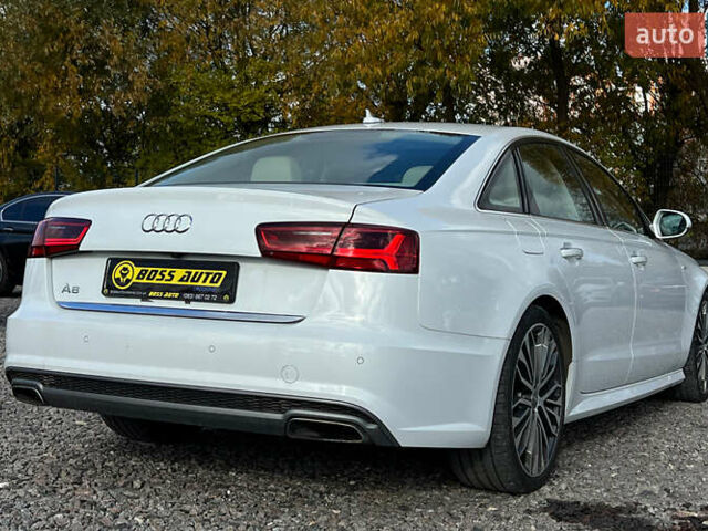 Ауді А6 2015 у Львові на Automoto.ua Білий Ауді А6, об'ємом двигуна 1.98 л та пробігом 96 тис. км за 18500 $, фото 3 на Automoto.ua