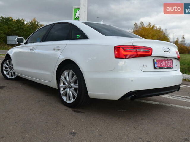 Ауді А6 2015 у Дрогобичі на Automoto.ua Білий Ауді А6, об'ємом двигуна 2 л та пробігом 184 тис. км за 12850 $, фото 28 на Automoto.ua