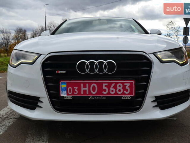 Ауді А6 2015 у Дрогобичі на Automoto.ua Білий Ауді А6, об'ємом двигуна 2 л та пробігом 184 тис. км за 12850 $, фото 5 на Automoto.ua