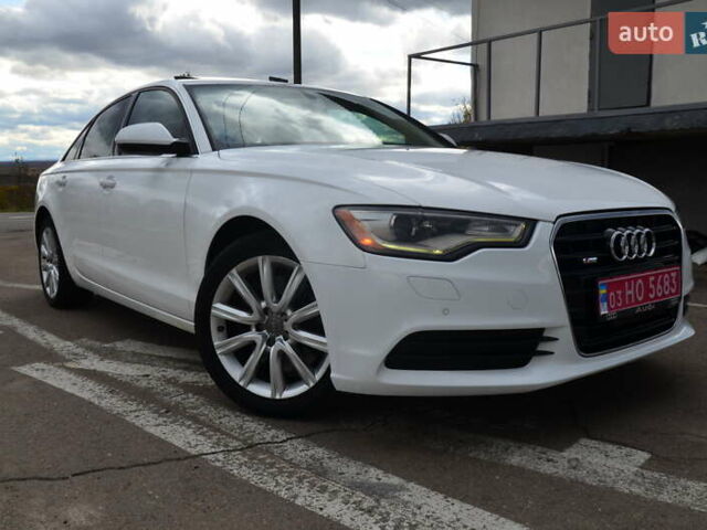 Ауді А6 2015 у Дрогобичі на Automoto.ua Білий Ауді А6, об'ємом двигуна 2 л та пробігом 184 тис. км за 12850 $, фото 20 на Automoto.ua