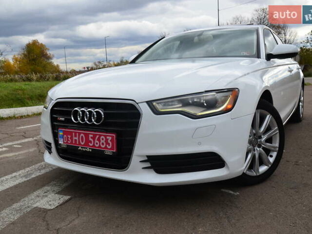 Ауді А6 2015 у Дрогобичі на Automoto.ua Білий Ауді А6, об'ємом двигуна 2 л та пробігом 184 тис. км за 12850 $, фото 6 на Automoto.ua