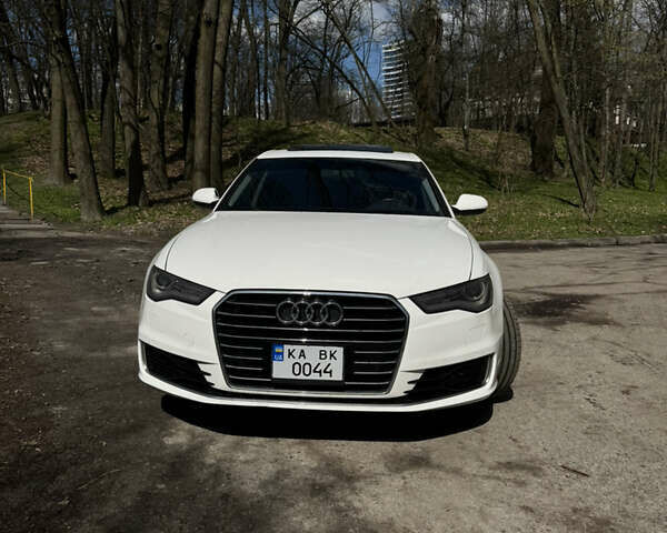 Ауді А6 2015 у Києві на Automoto.ua Білий Ауді А6, об'ємом двигуна 3 л та пробігом 167 тис. км за 19000 $, фото 2 на Automoto.ua