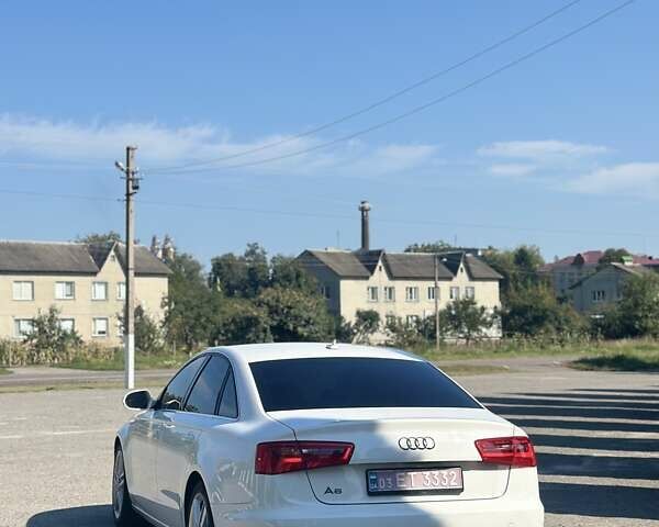 Ауди А6 2015 в Дубно на Automoto.ua Белый Ауди А6, объемом двигателя 2 л и пробегом 120 тыс. км за 14400 $, фото 5 на Automoto.ua