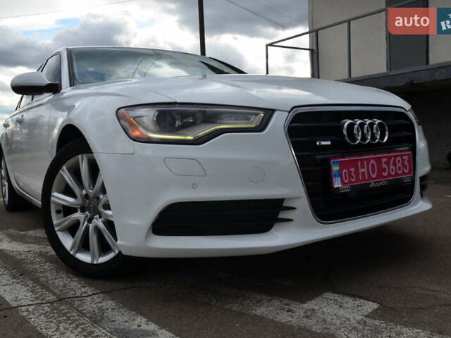 Ауді А6 2015 у Дрогобичі на Automoto.ua Білий Ауді А6, об'ємом двигуна 2 л та пробігом 184 тис. км за 12850 $, фото 19 на Automoto.ua