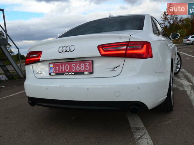 Ауді А6 2015 у Дрогобичі на Automoto.ua Білий Ауді А6, об'ємом двигуна 2 л та пробігом 184 тис. км за 12850 $, фото 30 на Automoto.ua
