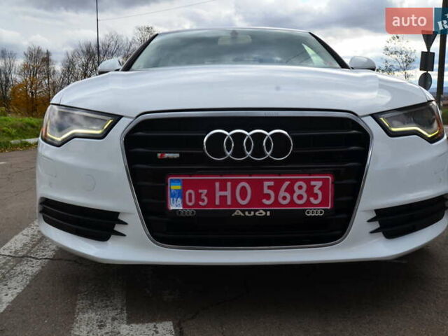 Ауді А6 2015 у Дрогобичі на Automoto.ua Білий Ауді А6, об'ємом двигуна 2 л та пробігом 184 тис. км за 12850 $, фото 16 на Automoto.ua