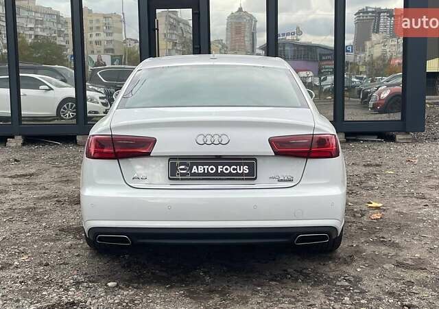 Ауді А6 2015 у Києві на Automoto.ua Білий Ауді А6, об'ємом двигуна 0 л та пробігом 191 тис. км за 23890 $, фото 4 на Automoto.ua