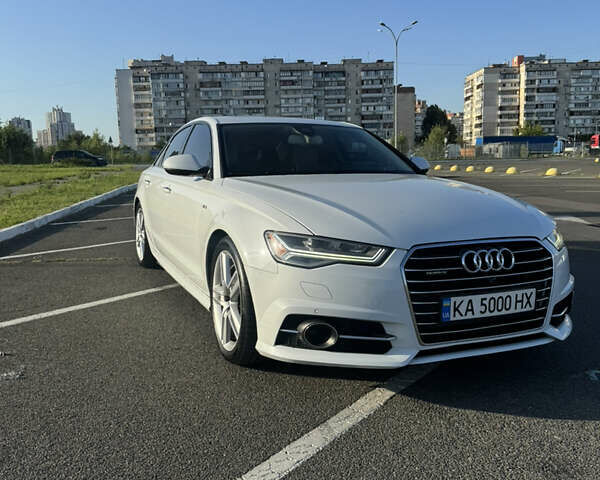 Ауди А6 2015 в Киеве на Automoto.ua Белый Ауди А6, объемом двигателя 1.98 л и пробегом 140 тыс. км за 22000 $, фото 1 на Automoto.ua