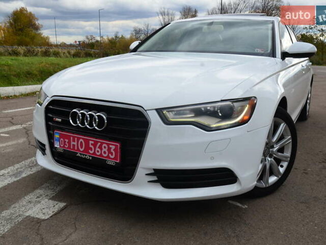 Ауді А6 2015 у Дрогобичі на Automoto.ua Білий Ауді А6, об'ємом двигуна 2 л та пробігом 184 тис. км за 12850 $, фото 10 на Automoto.ua