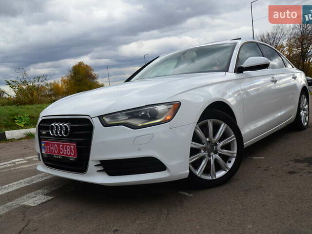 Ауді А6 2015 у Дрогобичі на Automoto.ua Білий Ауді А6, об'ємом двигуна 2 л та пробігом 184 тис. км за 12850 $, фото 7 на Automoto.ua