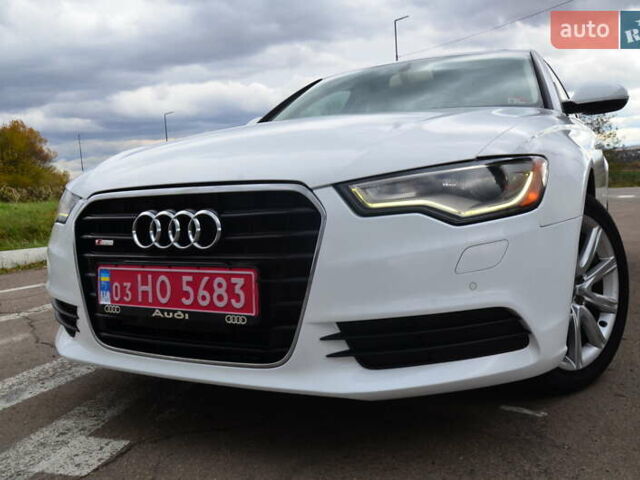 Ауді А6 2015 у Дрогобичі на Automoto.ua Білий Ауді А6, об'ємом двигуна 2 л та пробігом 184 тис. км за 12850 $, фото 1 на Automoto.ua