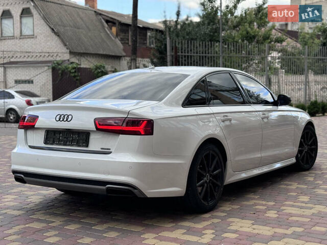 Ауди А6 2016 в Киеве на Automoto.ua Белый Ауди А6, объемом двигателя 2 л и пробегом 74 тыс. км за 27999 $, фото 2 на Automoto.ua
