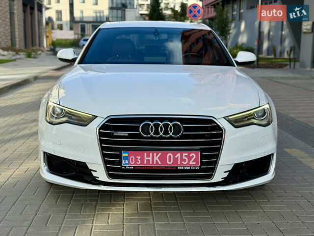 Ауди А6 2016 в Львове на Automoto.ua Белый Ауди А6, объемом двигателя 1.98 л и пробегом 192 тыс. км за 15800 $, фото 1 на Automoto.ua