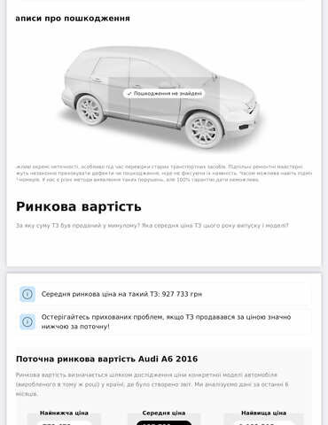 Ауди А6 2016 в Житомире на Automoto.ua Белый Ауди А6, объемом двигателя 1.97 л и пробегом 157 тыс. км за 25700 $, фото 24 на Automoto.ua