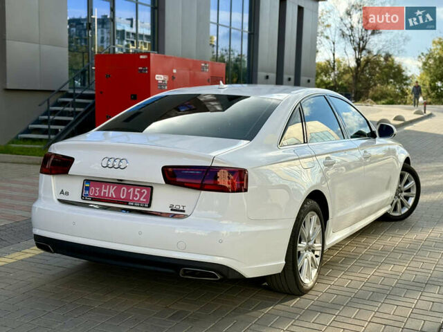 Ауди А6 2016 в Львове на Automoto.ua Белый Ауди А6, объемом двигателя 1.98 л и пробегом 192 тыс. км за 15800 $, фото 6 на Automoto.ua