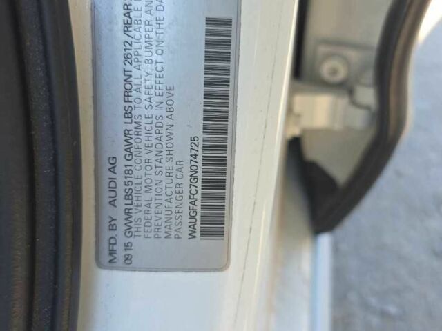 Белый Ауди А6, объемом двигателя 2 л и пробегом 159 тыс. км за 8500 $, фото 10 на Automoto.ua