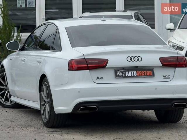 Ауди А6 2017 в Харькове на Automoto.ua Белый Ауди А6, объемом двигателя 3 л и пробегом 92 тыс. км за 24700 $, фото 7 на Automoto.ua