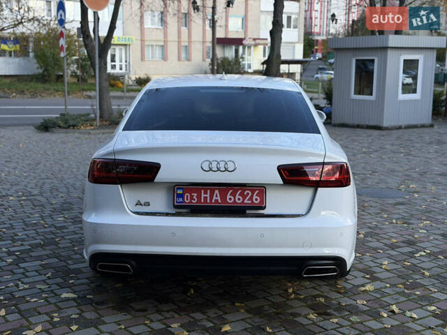 Ауді А6 2017 у Рівному на Automoto.ua Білий Ауді А6, об'ємом двигуна 2 л та пробігом 114 тис. км за 16450 $, фото 11 на Automoto.ua