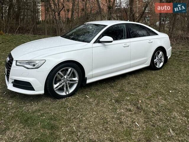 Ауді А6 2017 у Києві на Automoto.ua Білий Ауді А6, об'ємом двигуна 1.97 л та пробігом 171 тис. км за 17000 $, фото 6 на Automoto.ua