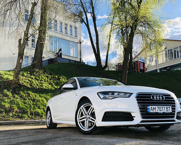 Ауди А6 2017 в Киеве на Automoto.ua Белый Ауди А6, объемом двигателя 1.97 л и пробегом 240 тыс. км за 24000 $, фото 4 на Automoto.ua