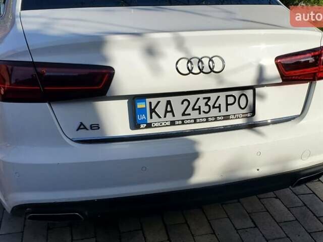 Ауди А6 2017 в Киеве на Automoto.ua Белый Ауди А6, объемом двигателя 1.97 л и пробегом 95 тыс. км за 21900 $, фото 4 на Automoto.ua