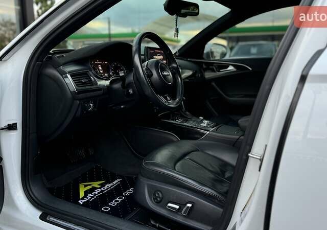 Ауді А6 2017 у Києві на Automoto.ua Білий Ауді А6, об'ємом двигуна 1.98 л та пробігом 142 тис. км за 17500 $, фото 12 на Automoto.ua