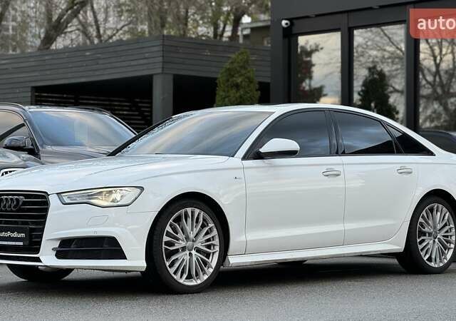 Ауді А6 2017 у Києві на Automoto.ua Білий Ауді А6, об'ємом двигуна 1.98 л та пробігом 142 тис. км за 17500 $, фото 2 на Automoto.ua