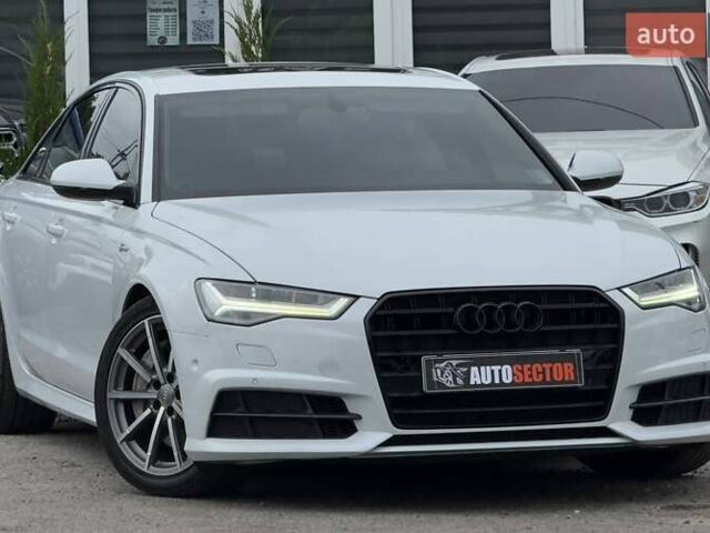 Ауди А6 2017 в Харькове на Automoto.ua Белый Ауди А6, объемом двигателя 3 л и пробегом 92 тыс. км за 24700 $, фото 5 на Automoto.ua