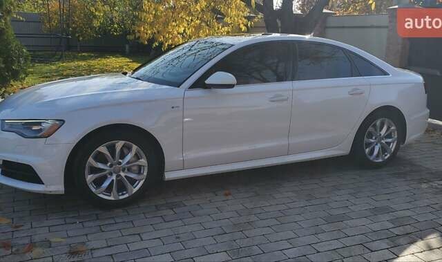 Ауди А6 2017 в Киеве на Automoto.ua Белый Ауди А6, объемом двигателя 1.97 л и пробегом 95 тыс. км за 21900 $, фото 1 на Automoto.ua