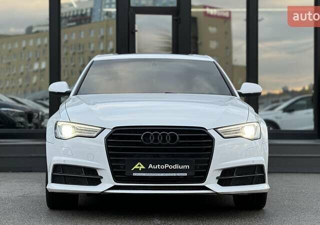 Ауді А6 2017 у Києві на Automoto.ua Білий Ауді А6, об'ємом двигуна 1.98 л та пробігом 142 тис. км за 17500 $, фото 1 на Automoto.ua