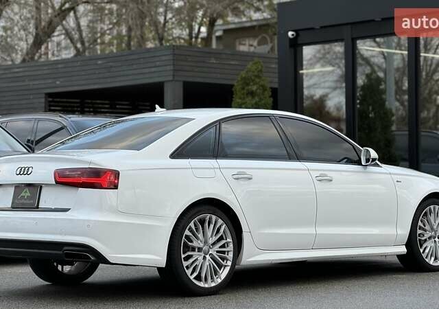 Ауді А6 2017 у Києві на Automoto.ua Білий Ауді А6, об'ємом двигуна 1.98 л та пробігом 142 тис. км за 17500 $, фото 6 на Automoto.ua