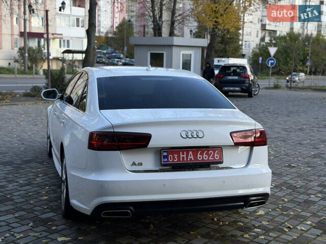 Ауді А6 2017 у Рівному на Automoto.ua Білий Ауді А6, об'ємом двигуна 2 л та пробігом 114 тис. км за 16450 $, фото 12 на Automoto.ua