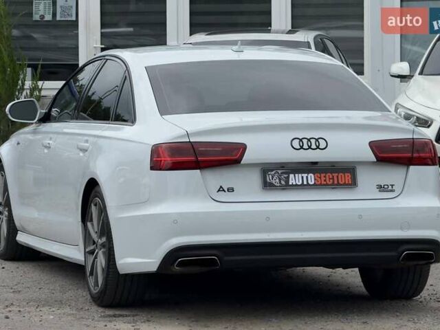Ауди А6 2017 в Харькове на Automoto.ua Белый Ауди А6, объемом двигателя 3 л и пробегом 92 тыс. км за 24700 $, фото 6 на Automoto.ua