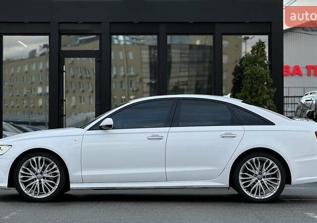 Ауді А6 2017 у Києві на Automoto.ua Білий Ауді А6, об'ємом двигуна 1.98 л та пробігом 142 тис. км за 17500 $, фото 3 на Automoto.ua