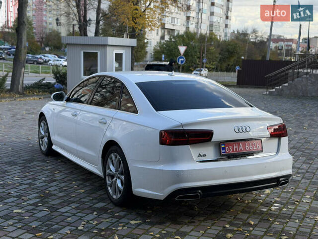 Ауді А6 2017 у Рівному на Automoto.ua Білий Ауді А6, об'ємом двигуна 2 л та пробігом 114 тис. км за 16450 $, фото 14 на Automoto.ua