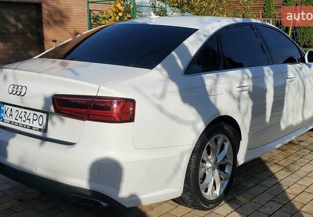 Ауди А6 2017 в Киеве на Automoto.ua Белый Ауди А6, объемом двигателя 1.97 л и пробегом 95 тыс. км за 21900 $, фото 5 на Automoto.ua