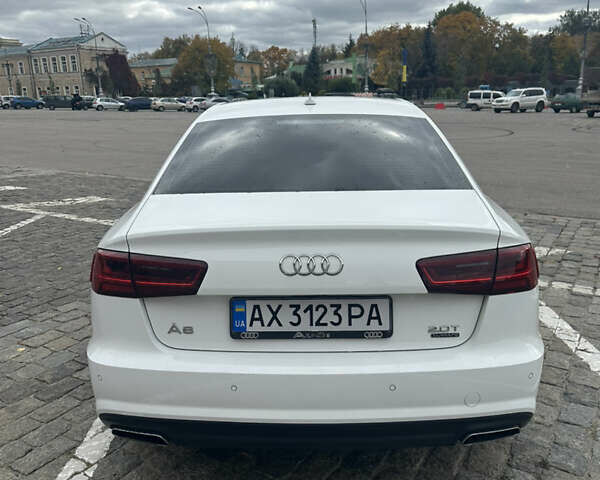 Ауди А6 2018 в Харькове на Automoto.ua Белый Ауди А6, объемом двигателя 1.98 л и пробегом 81 тыс. км за 22500 $, фото 2 на Automoto.ua