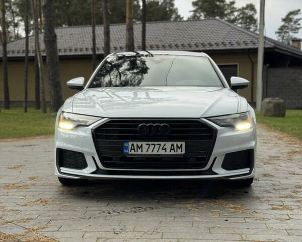 Белый Ауди А6, объемом двигателя 3 л и пробегом 120 тыс. км за 36000 $, фото 2 на Automoto.ua