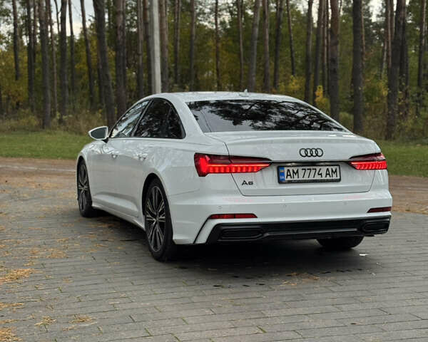 Белый Ауди А6, объемом двигателя 3 л и пробегом 120 тыс. км за 36000 $, фото 9 на Automoto.ua
