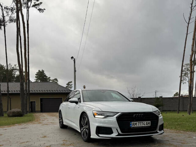 Белый Ауди А6, объемом двигателя 3 л и пробегом 120 тыс. км за 36000 $, фото 1 на Automoto.ua