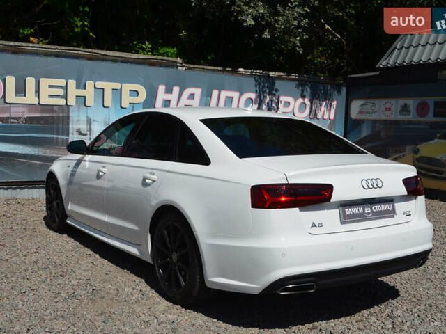 Ауди А6 2018 в Киеве на Automoto.ua Белый Ауди А6, объемом двигателя 1.98 л и пробегом 95 тыс. км за 25500 $, фото 6 на Automoto.ua