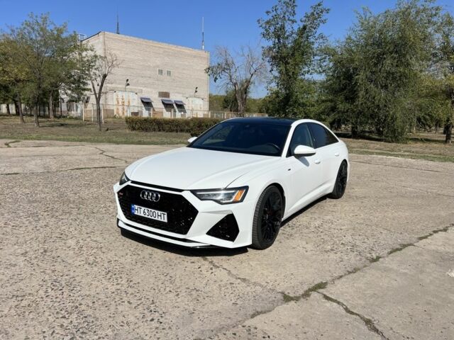 Білий Ауді А6, об'ємом двигуна 2 л та пробігом 45 тис. км за 30000 $, фото 1 на Automoto.ua