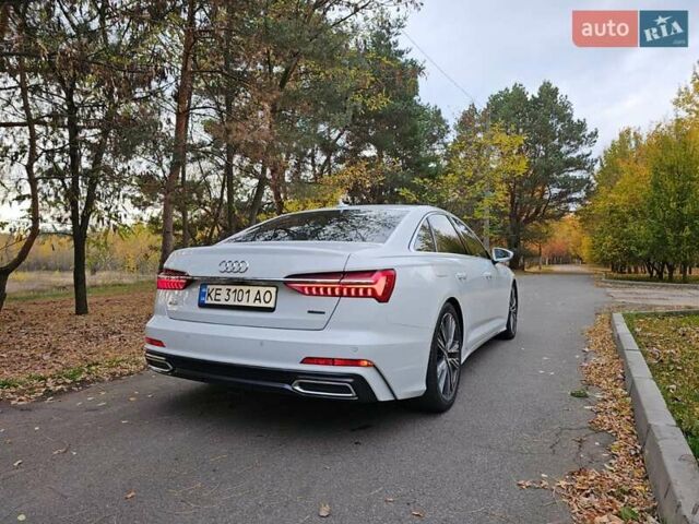 Ауді А6 2019 у Новомосковске на Automoto.ua Білий Ауді А6, об'ємом двигуна 3 л та пробігом 51 тис. км за 32100 $, фото 8 на Automoto.ua