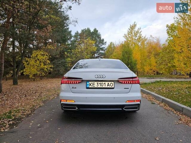 Ауді А6 2019 у Новомосковске на Automoto.ua Білий Ауді А6, об'ємом двигуна 3 л та пробігом 51 тис. км за 32100 $, фото 6 на Automoto.ua